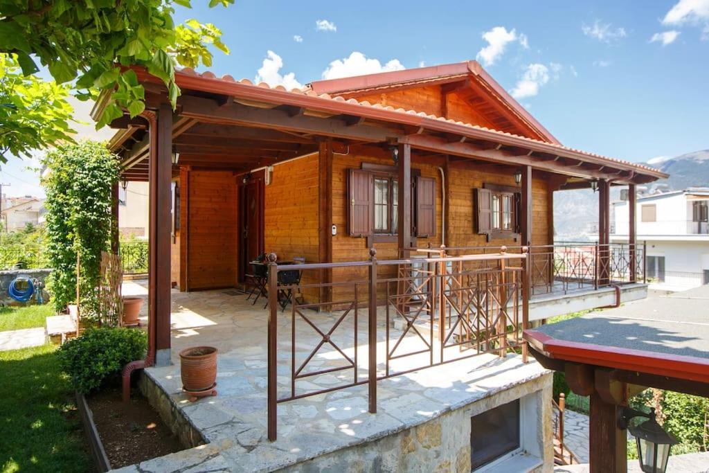 Апартаменты Wooden House In Янина Экстерьер фото