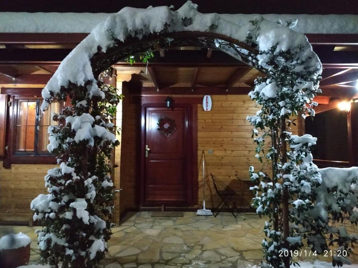 Апартаменты Wooden House In Янина Экстерьер фото